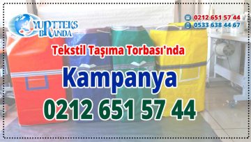 Tekstil Taşıma Torbası'nda Kampanya